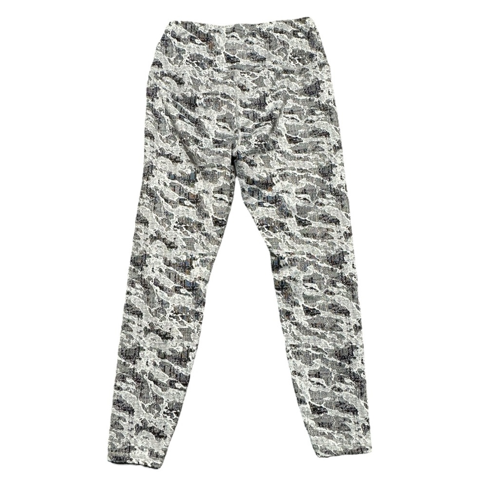 Spyder Active Camo Print Leggings Womens Medium Black White High Rise Lined Warm